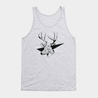 Oh Deer White Tank Top